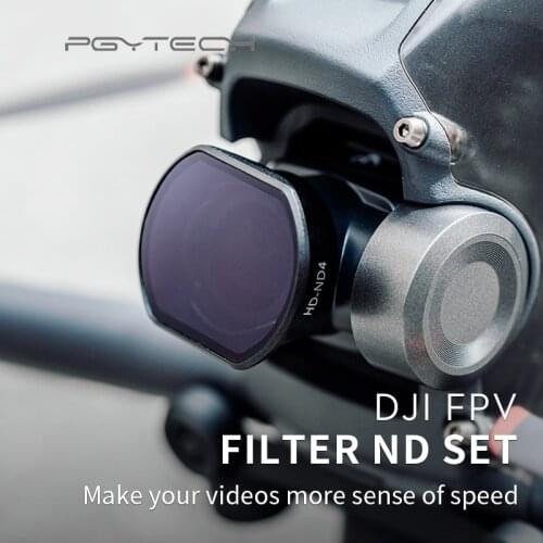 PGYTECH Filter ND4 ND8 ND16 ND Set for DJI FPV Racing Drone Accessories New