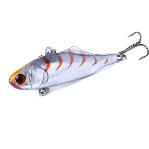 HENGJIA 1PC Hard VIB Fishing Lure Sinking Rattlin Hook 7cm 24g Isca Artificial Crankbait Fishing Tackle