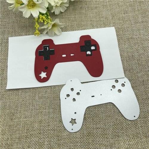 Game console Metal Cutting die keychain shaker Heart Paper Key Chain Scrapbook Paper Craft Card Punch Art Knife Cutter