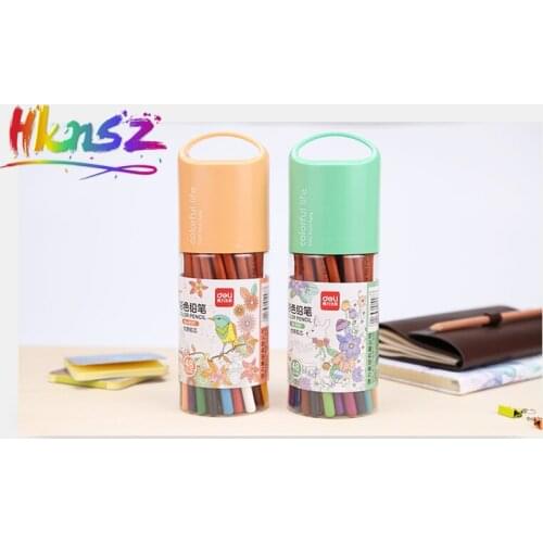 48 Color pencil turquoise color pencil for school supplies children prism color pencil