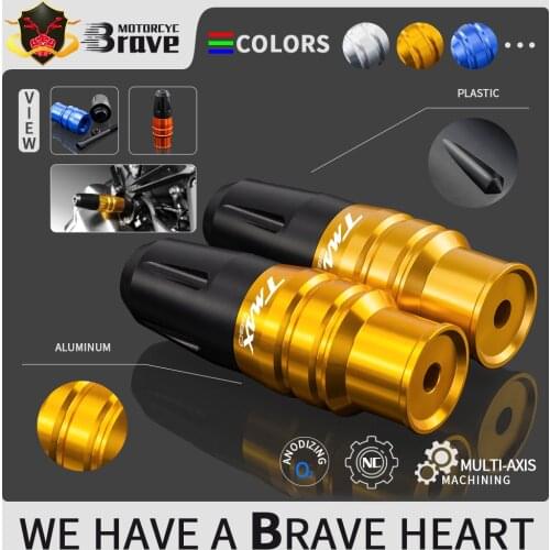 Logo Tmax 560 Motorcycle Frame Slider Pad Anti Crash Caps Exhaust Sliders For Yamaha tmax560 tech max 2020 2021 techmax