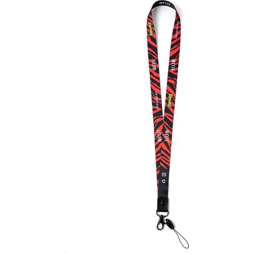 JoJos Bizarre Adventure Golden Wind GUIDO MISTA Cosplay Neck Hanging Lanyard Mobile Phone Strap