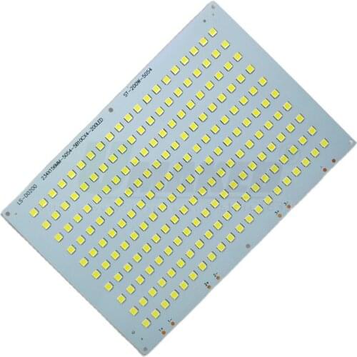 300W 262x167mm LED PCB SMD5054 Install Flood Lights Aluminum Plate Led Heat Sink Borad Light Panel For LED Outdoor Floodlights