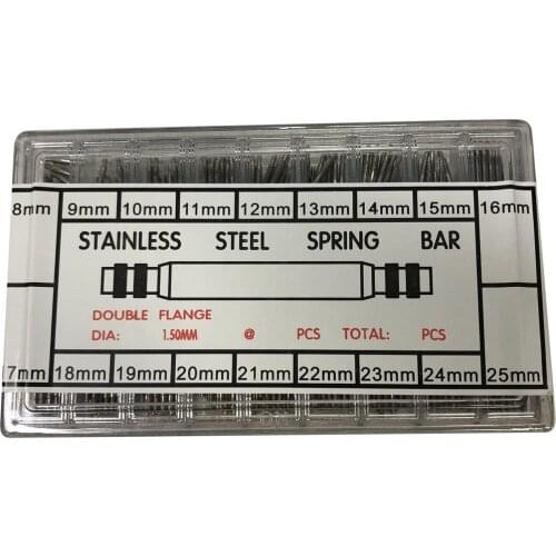 360PCS Quick Use Boxed Lugs Watch Band Spring Strap Link Pin Remover Set Stainless Watch Wrist Bands Repair Kit For Watch Maker