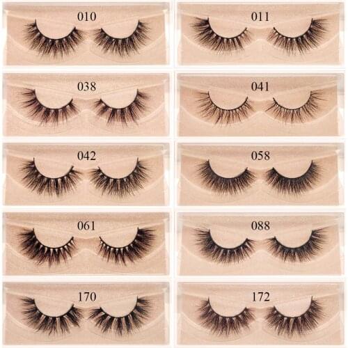 3D Mink Lashes Wholesale Soft Lashes Make Up Eyelash Extension Tools For Beauty Natural False Eyelashes Mink Fluffy Lash Bulk