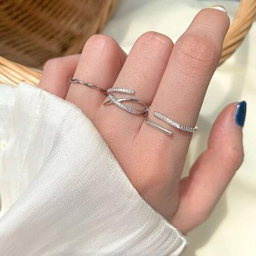 BOYULIGE Rings With Crystals