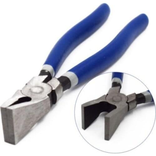 Grozier Pliers for Glass Stained Mosaics-Breaking Nibbling Cutting Tool Durable