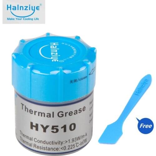 HALNZIYE HY510 Processor graphics card CPU GPU Heat Sink Cooling Cooler Radiator Thermal Grease composite grease silica