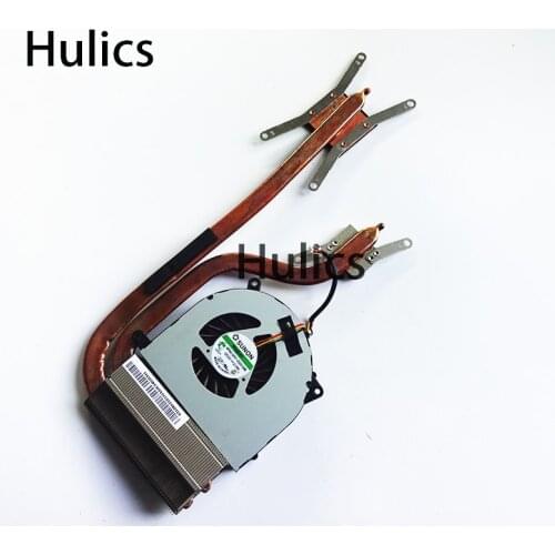 Hulics Original FOR MSI CX70 CR70 MS-1755 MS-17551 laptop heatsink cooling cooler and fan