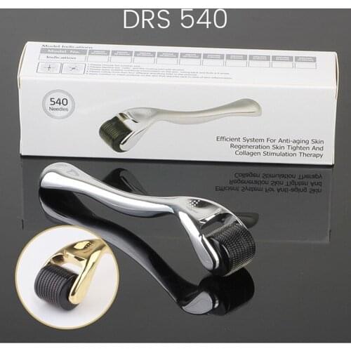 DRS 540 Derma Roller Needle Instrument Face Roller Massager Facial Microneedle Roller Massage Skin Care Beauty Household Tools