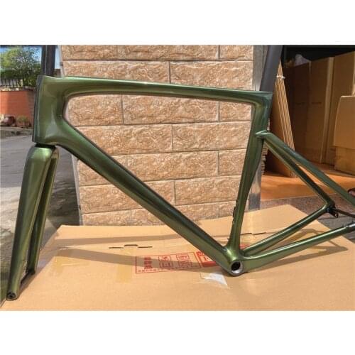 SL7 frameset carbon bike fast frame Aerofly handlebar road snakeye green bottom bracket threaded BSA 2021 latest mold ultralight