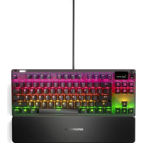 SteelSeries Apex 7 TKL (UK) RGB Red Switch Mechanical Player Keyboard-Red Switch