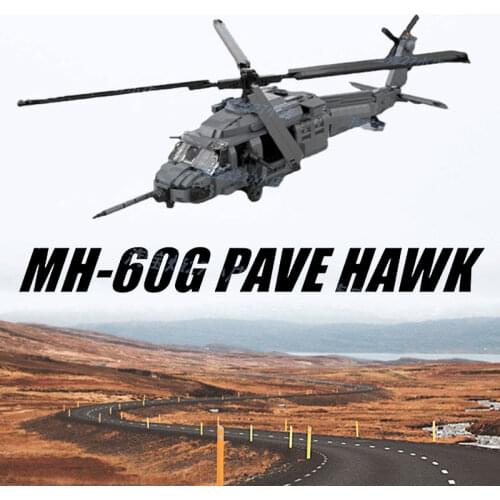 MOC Build Block Maker Military Series Hawk Plane Assembly Model Childrens Toy DIY Building Bricks Birthday Gift