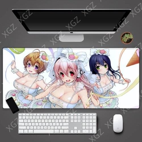 XGZ Good Quality Pad Big Tits Sexy Beauty Mouse Pad Computer Notebook Office Keyboard Game Accessories Animation Mouse Pad Desks