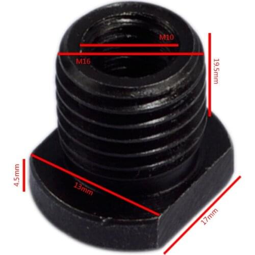 M10 to M16 Thread Angle Grinder Converter 100 Angle Grinder Adapter Connecting Rod Power Tool Accessories