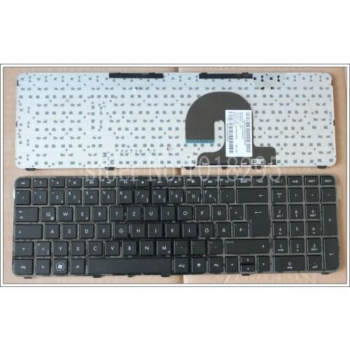 German Keyboard for HP Pavilion dv7-4000 DV7-4050 dv7-4100 dv7-4200 dv7-5000 dv7t-5000 LX7 GR Black with frame Laptop keyboard