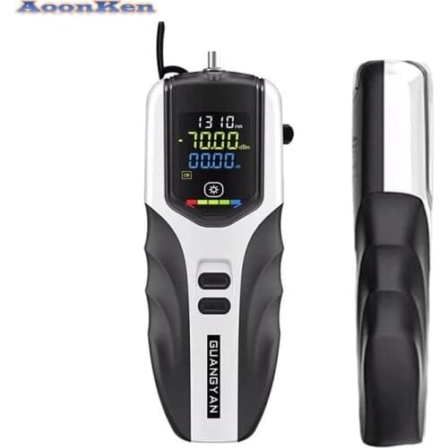 NEW High Precision Rechargeable Battery Optical Power Meter G7 Color LCD Screen Fiber Optic Power Meter with Flash Light OPM