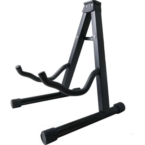Guitar Stand Type a Guitar Stand Type Guitar Stand Folding Thick Electric Wood Dual-purpose Pipa Stand Wholesale