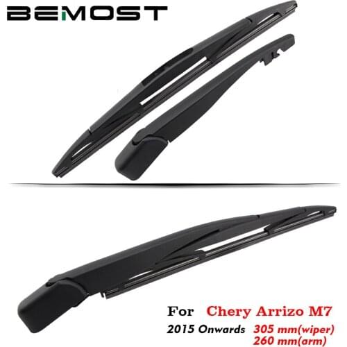BEMOST Car Rear Windscreen Windshield Wiper Arm Blades Brushes Soft Rubber For Chery Arrizo M7 305MM 2015 Onwards Accessories