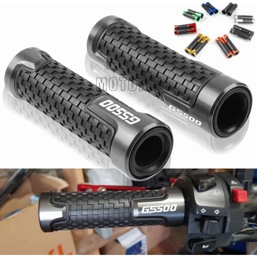 For Suzuki GS500/GS500E/GS500F Motorcycle 7/8"22mm Universal Anti-Slip Handle Bar Grip Handlebar Hand Grips GS 500E/500F 500 E/F
