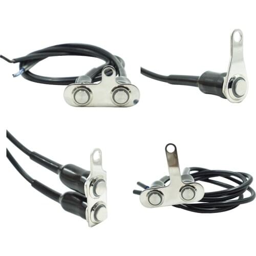 Universal 12V Waterproof Motorcycle Handlebar Switch Mount Adjustable Headlight ON-OFF Button For Racing Electric Bicycle