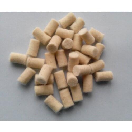 10 pcs Saxophone Bumper Felts Repair Parts Sax Accessories white colour