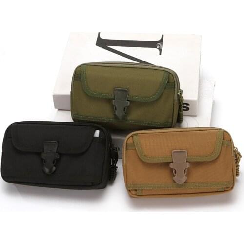 6.5 Inch Mobile Phone Pockets High capacity Leisure Waist Bag Wear Belts Construction Site Pockets Waterproof Travel Camping Bag