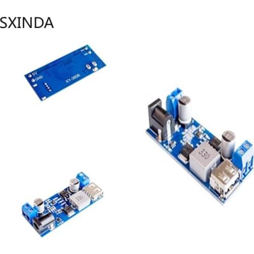 5PCS 24V / 12V 5V 5A Revolution Power Module DC-DC XY-3606 Ultra Converter LM2596S