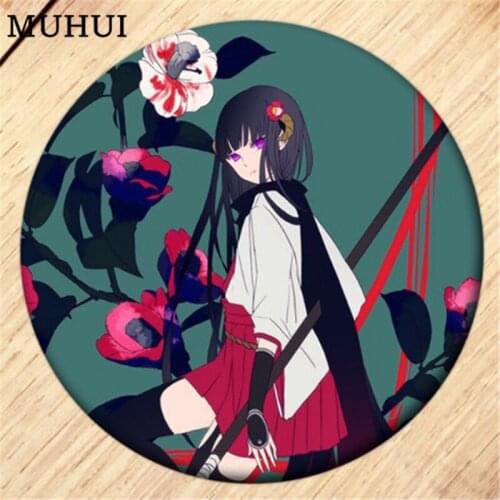Anime Character Cartoon Inuyasha Inu x Boku SS Brooch Pin Badge Accessories For Clothes Backpack Decoration Girls gift B152