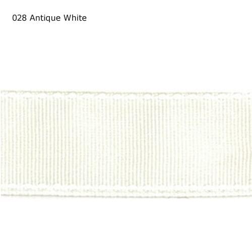 3/4" inch 19mm Antique White cross stitch ribbon