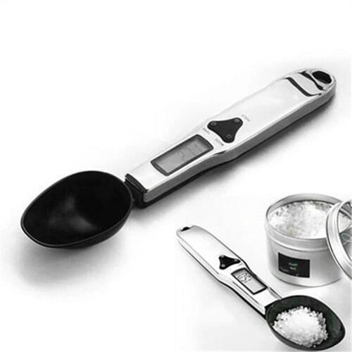 500g/0.1g Portable LCD Digital Kitchen Scale Measuring Spoon Gram Electronic Spoon Weight Volumn Food Scale New High Quality
