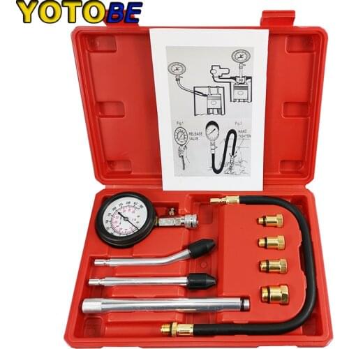 Taiwan Tools Diagnostic Tool New Rapid Type Cylinder Pressure Gauge Compression Tester Kit