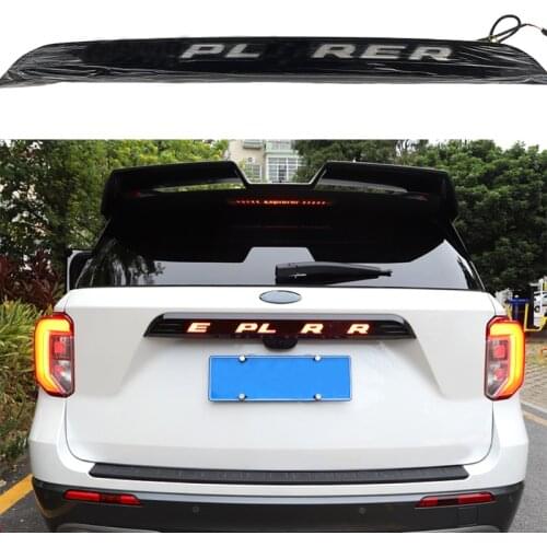 Dynamic led Tailgate trim fit for ford explorer 2020 with signal light can tail light Car