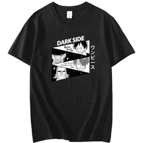 Classic Roronoa Zoro T Shirt for Men Short Sleeve Japanese Anime One Piece Tee Tops Cotton Luffy Manga Oversized T-shirt