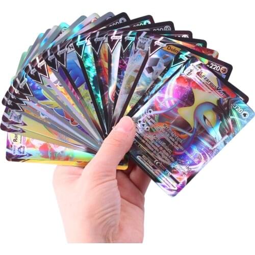 20-300pcs Pokemon Cards French Language Tag Team GX EX MEGA Cards English Pikachu Cards Toys Game Battle Carte Trading Cards