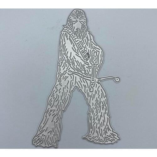 Gorilla warrior 1 Metal Cutting Dies Stencils Scrapbooking Decorative Embossing Folder Carbon Steel Paper Card DIY