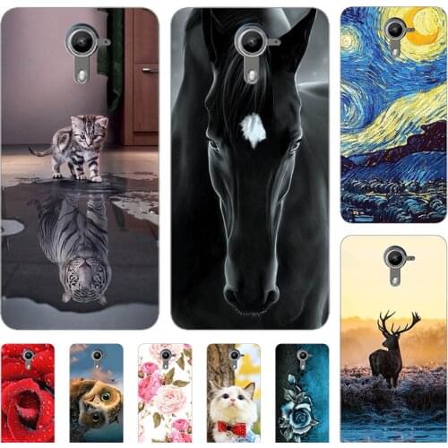Cute Animal Printing Case For Wiko U Feel Prime Ufeel Prime Soft Silicone Cover Wiko U Feel Lite Fab Relief Cartoon Funda Coque