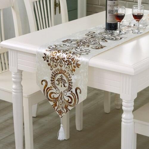 New pattern gilding European Table Runner Classic court style modern table cloth Tea table cloth
