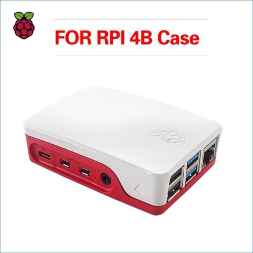 S ROBOT Official Raspberry Pi 4 Case Plastic Box Enclosure Shell Raspberry Pi 4B Case RPI143