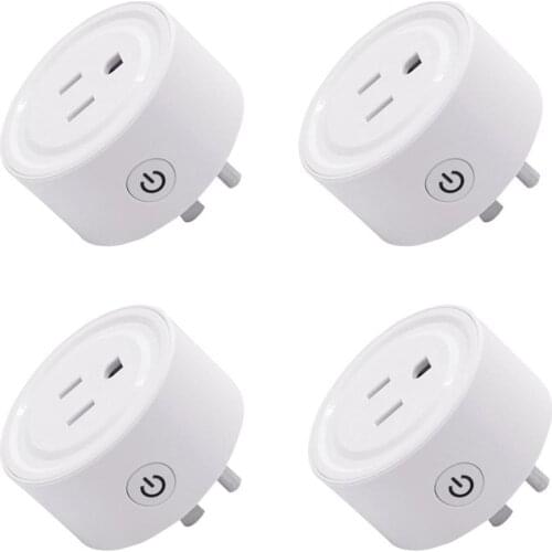 Smart Plug Smart Socket WiFi Power Socket Switch For Google Home App Compatible With Amazon Alexa Connected By WiFi US Plug