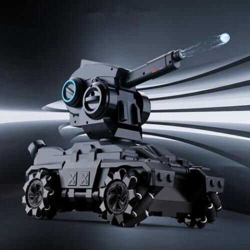 Smart RC Stunt car Mech Tank Electric Water Bombs car Remote Control Chariot Toy Car Intelligent Launch Tank Toys