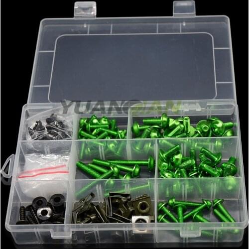 Universal CNC Motorcycle Fairing Body Work Bolts Spire Speed Fastener Clips Screws Nuts for HONDA MSX 125 MSX125 PCX 125/150