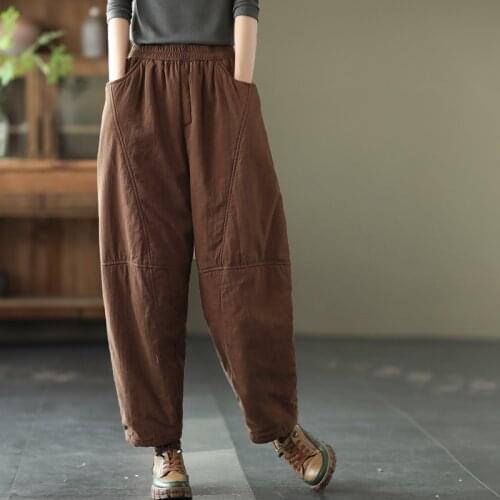 Женские утепленные брюки YoYiKamomo China At AliExpress