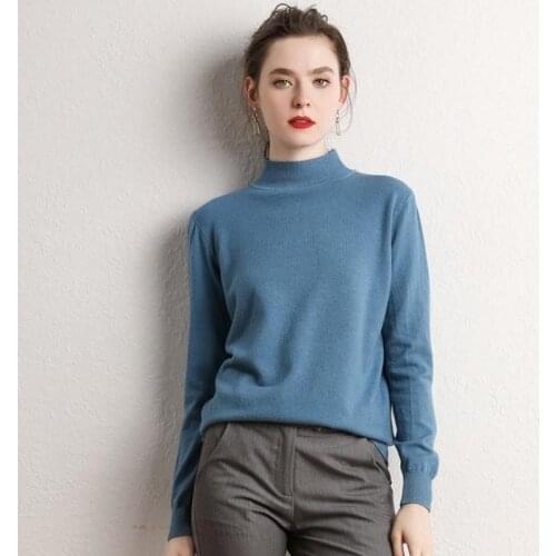 Women sweaters high quality autumn clothing for female o-neck pullovers fashion designer full sleeve knitted girl tops