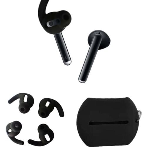 1Set Anti-slip Earbuds Pads Silicone Case In-Ear Eartips for Huawei Freebuds 3 Wireless Bluetooth Earphone Accessories