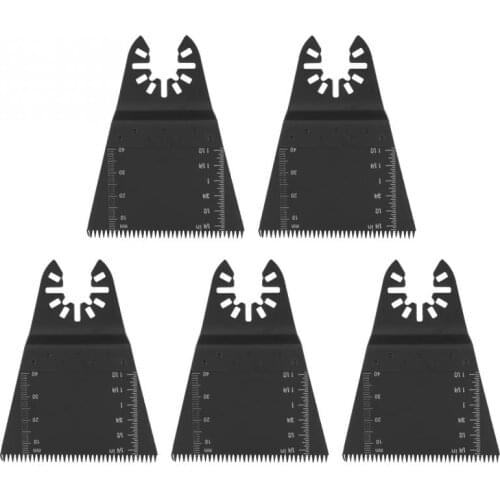 5pcs 65mm High Carbon Steel Oscillating Multi Tool For Wood Plastic High Quality