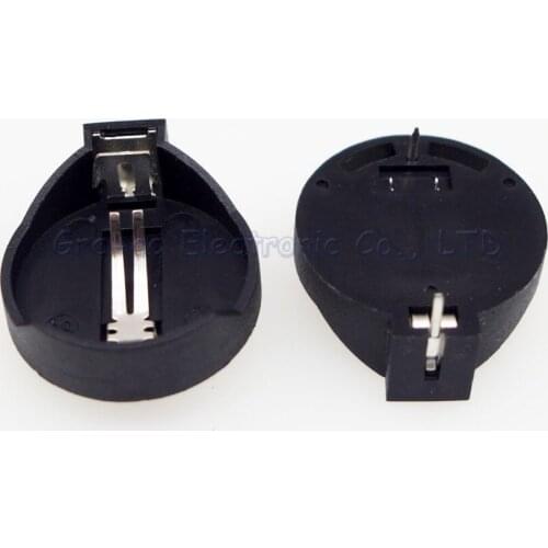 50pcs CR2032 Button Battery Case Cell Holder Socket 3V Battery buckle 2032