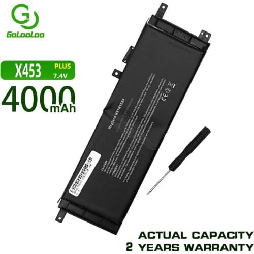 Golooloo 4000mAh Battery B21-N1329 B21N1329 0B200-00840000 for ASUS D553MA X453 X453MA X553MA F553M F553MA F553SA Ultrabook