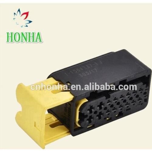 Free shipping Car wire harness HDSCS 1-1564337-1 female connector 16 Pin auto connectors battery connector
