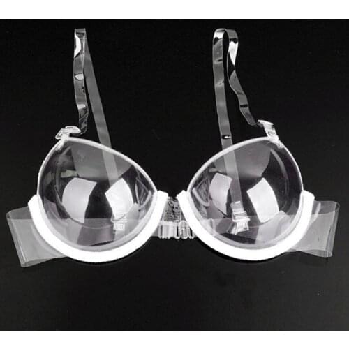 1PC Fashion Sexy Underwire Invisible Bra Clear Strap Invisible Bra Sexy Bralettes Women Transparent Clear Push Up Lingerie